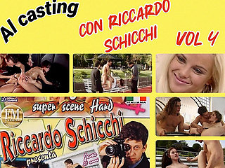 At the Casting with Riccardo Schicchi