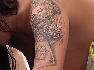 Daphne Klyde foreskin play and cum swallowing blowjob