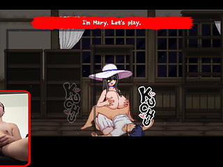 Giant and busty Japanese gives me a titjob and... (Houkago no Onigokko Gameplay6)