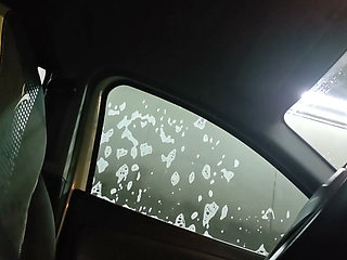 Saturday Night Car Wash Suds, Deep Vacuuming & Outdoor Night Vibes