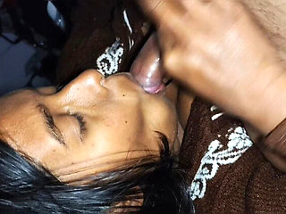 Desi Bhabhi Permi Pooja Gives Morning Blowjob to Stepfather - Village Hindi Sex Movie