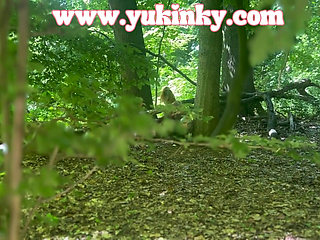 I Surprise This Voyeur - Amateur French Alt Hairy Redhead JOI Exhib Soft Dom Masturbation Forest