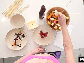 Tess Thompson Bakes A Creampie With Her Man by POVD: Blowjob, Babe  Hardcore Porn