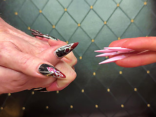 Mesmerizing Fingernails & Asmr: Mars Solo and Tickling Harmony