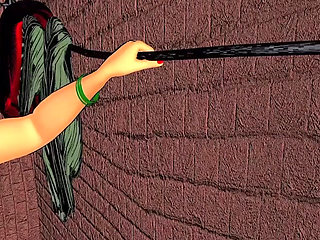 Bhabhi's doggy style chudai