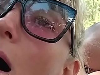 Amateur Selfie: Sasha Bikeyeva Gets Her First Anal Orgasm From Igor's Ass Licking Outdoors
