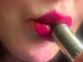 Smoking Hot Pink Seductive Lips & Slow Motion Vapor Bliss