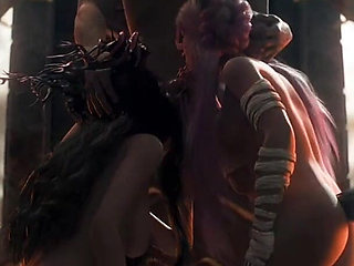 The Seven Realms 44 Atlas Kagome and Lilian Threesome Scene