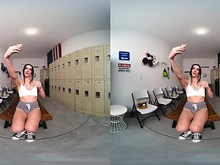 Observing Leah Hayes Plow Herself on a Faux-cock for You