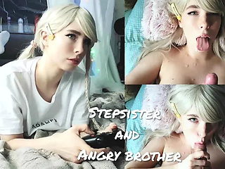 Stepsister Paid with Her Body for a Broken Gamepad (cum Face)mollyredwolf