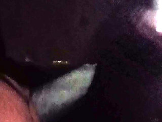 Masturbating in tent at night