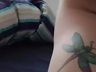 Little Camie Uses My Massive Load of Cum as Lube to Play with Her Dildo