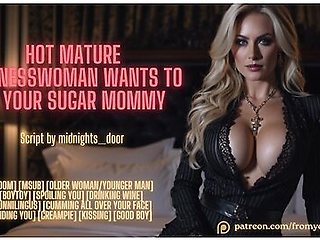 Boy Toy - Hot Mature Businesswoman Wants To Be Your Asmr Audio Roleplay