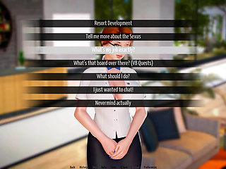 Sexus resort: slutty mermaid doing a tits job in the water ep 2