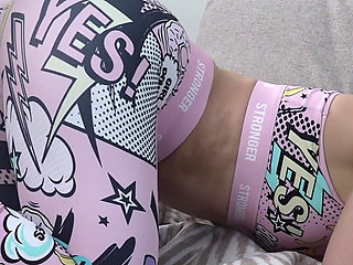 Best Foot Job of My Life. Cum on Her Beautiful Feet