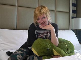 Lusty Alexa Crush Grinds Her Pussy Against Soft Plushy Toy by Yanks: Porn