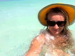 Swimming Naked in Cuba's Atlantic Ocean Waters