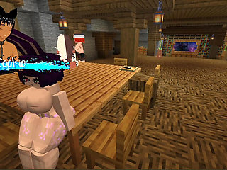 Minecraft Figura - Trying Out Some New Models Like This Sexy Woman with Bunny Ears