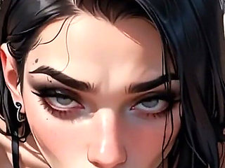 Anime Ai Tattooed Girl Gives Her Friend a Blowjob He'll Never Forget