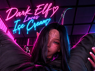 Dark Elf Loves Ice Cream (BJ)
