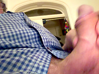 Stepfather's uncut penis