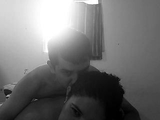 Pretty and funny girlfriend agrees to suck my cock