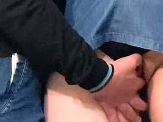 Wow!!! Perv Stranger's Hand in My Sexy Panties