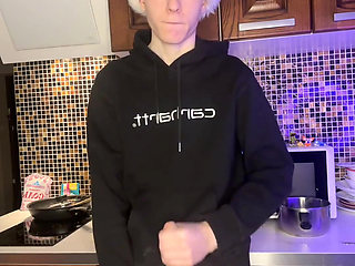 Imagining Stepbrother Seduction Causes Twink Massive Squirt