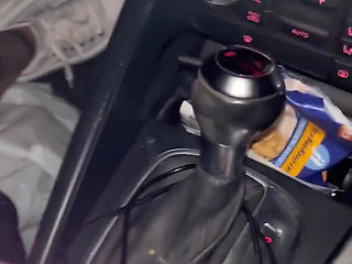 Golden Shower on a Street