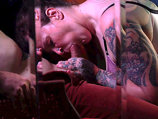 American stepmother naughty Magicalandrad tattooed cougar suck the french