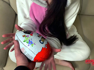 I fucked a hot brunette in a unicorn costume and finished inside