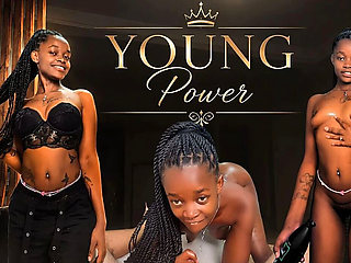 Casting a Busty Young African Slut Fucking Her Tight Pussy and Getting a Happy Ending Blowjob!