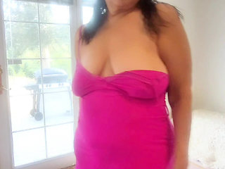 Wearing My Pink Slip Completely Nude Underneath!! I Have a Nice Big Pussy and Ass! an Ass & Pussy You Would Want to Lick.