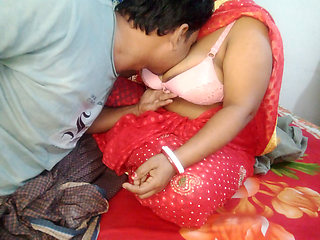 Fucking hardcore  Bhabhi Secret Hot Riding Sex with Boyfriend in Saree at Home