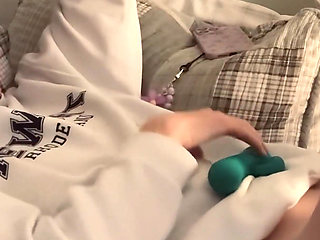 Step Sis Gets Her Toy Back and Uses It to Cum