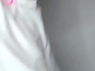 My Big Natural Tits Are Waiting for Your Gaze as I Masturbate Masked