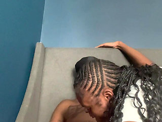 Pretty brown loving this dick