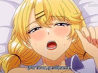 A beautiful girl is in a room licking her breasts and thrusting into him, getting creampied.