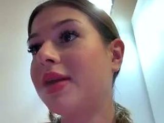 Busty blonde mature solo masturbation for webcam