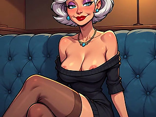 Classy Cartoon Matures Tits Out