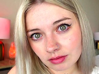 Amateur Blonde Teen Intense Masturbation HD