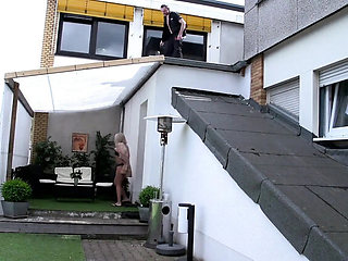 Tattooed German Babe Samy Fox Hard Outdoor Fuck with Dude Dieter Von Stein