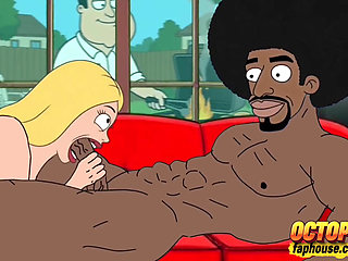 Black Plumber Fucks Married Housewife Behind Her Cuckold Husband's Back