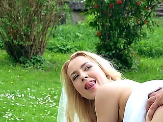 Marrying the Whore - Sexy Bride Cheating Right on Her Wedding