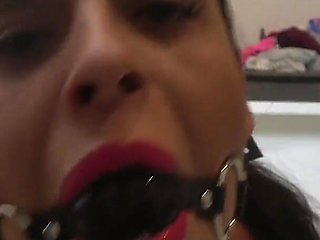 Emma and Latina in: Dating App Nightmare, Now 2 Beautiful Girls Are Tied up and Ballgagged by a Catfish!