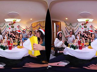 Japanese group sex with pussy licking and fucking