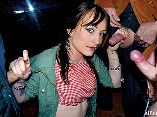 Shy British Nerd Has Her Own Wild Side and Wants to Show It off on a British Dogging Mission