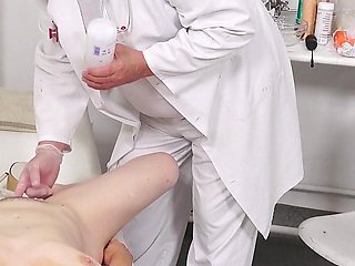 Lara Crow Gets a Vaginal Lavage at the Doctor's Office