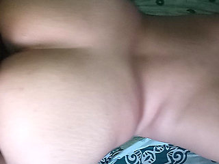 Slut fucked on all fours like a bitch