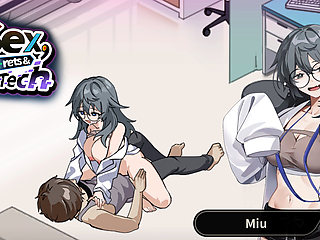 Sex, Secrets & Used Tech Gameplay Part 11 - Relieving Miu’s Sexual Urges in the Lab